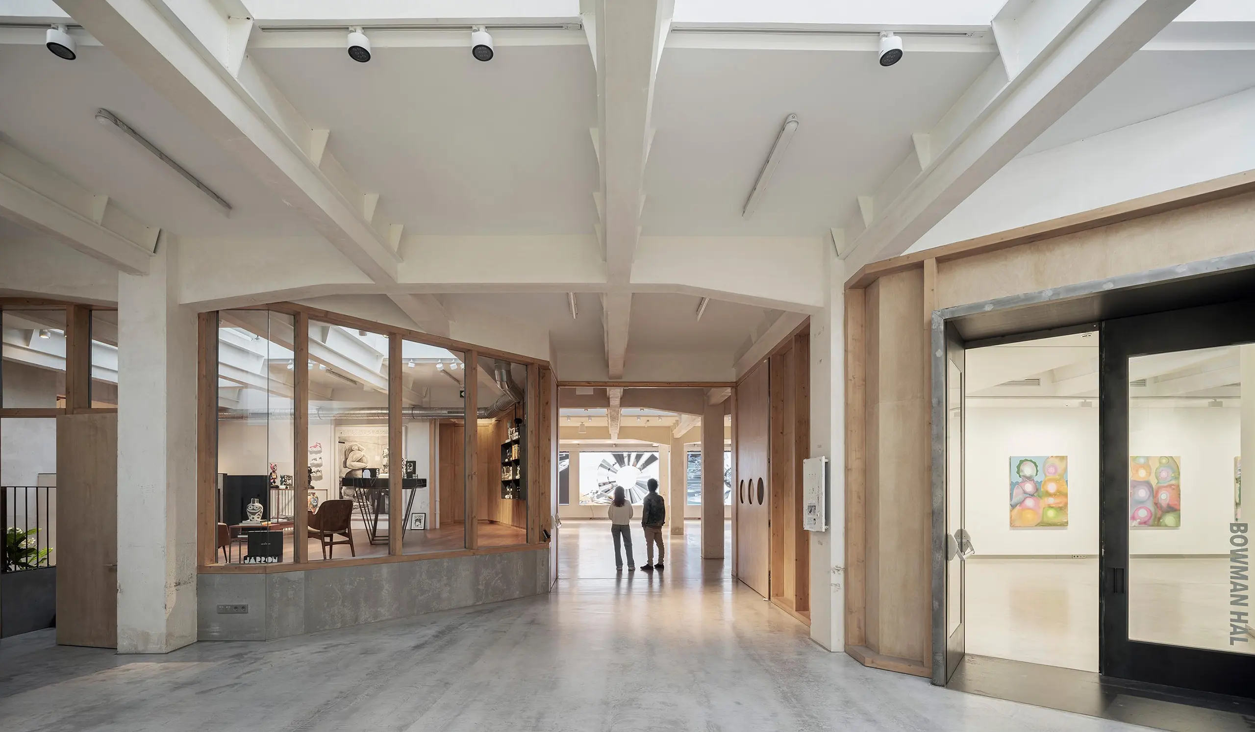 estudio Herreros Converts Madrid Industrial Warehouse Into “Urban Street” for Art