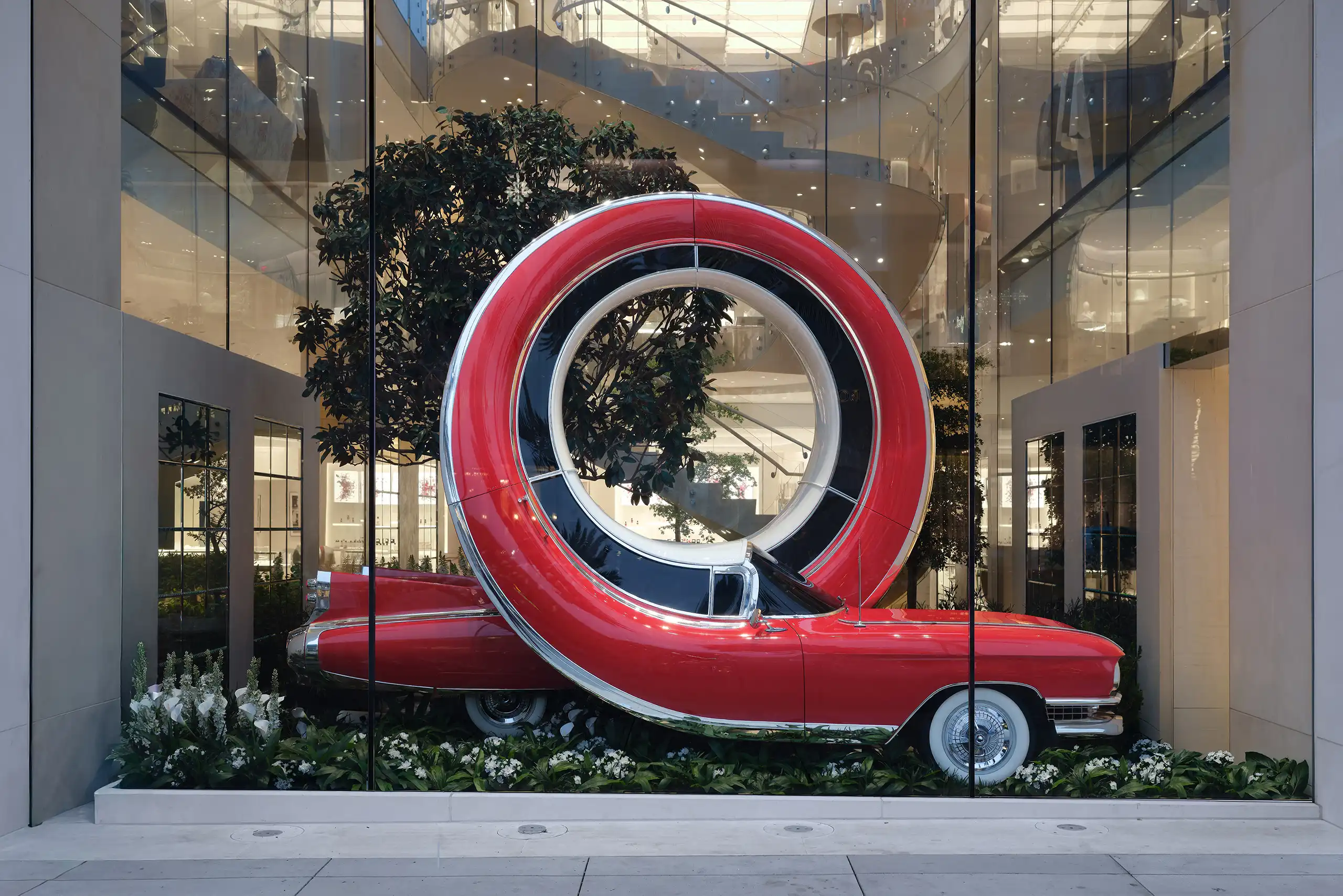 Alex Chinneck Bends City Streets Into Sculptures for Dior