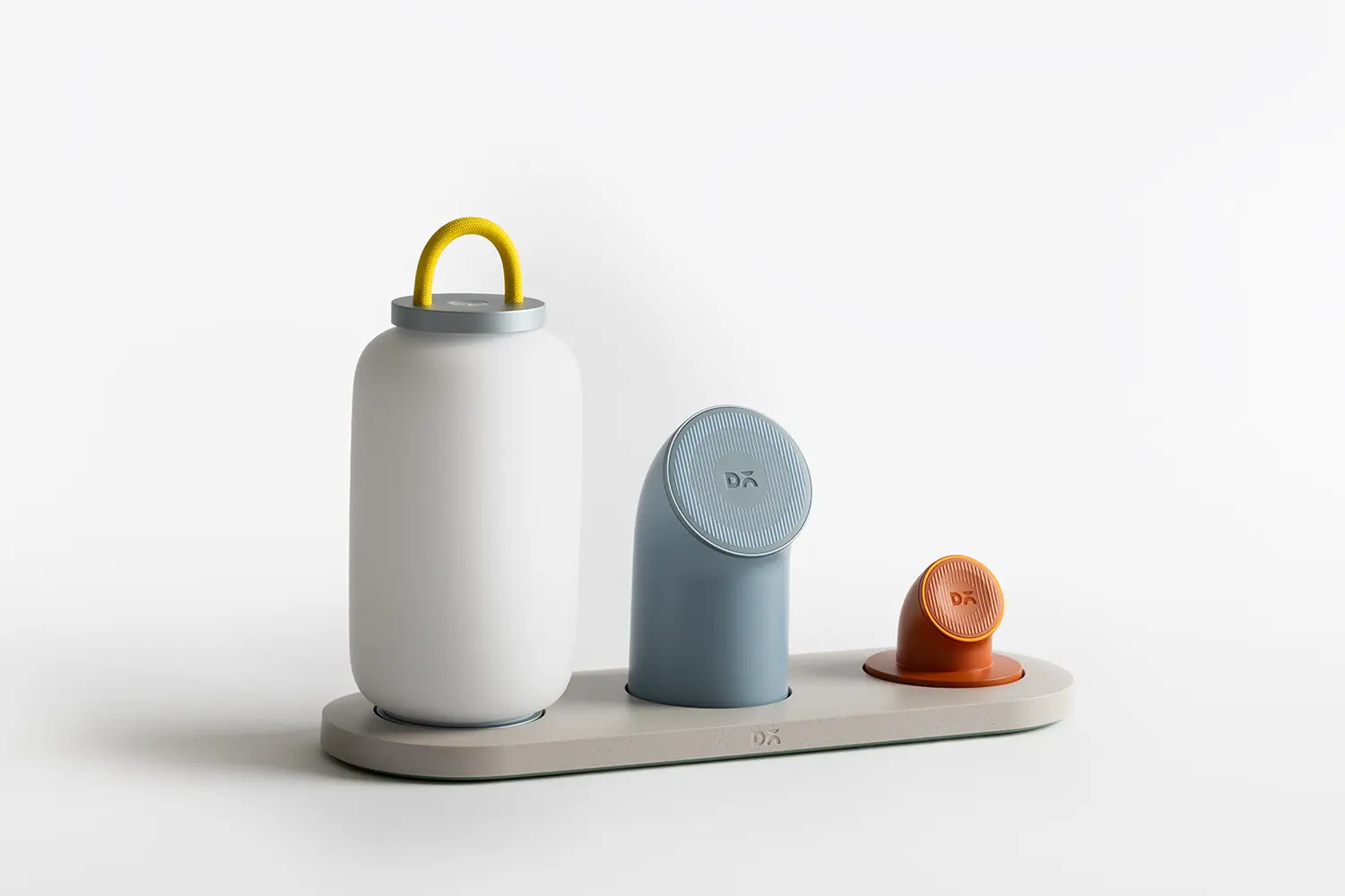 LAYER Daily Objects Node 3-in-1 wireless charging ecosystem product shot white background modules